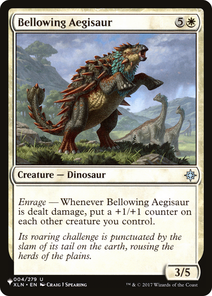 Bellowing Aegisaur [The List Reprints] | Galaxy Games LLC