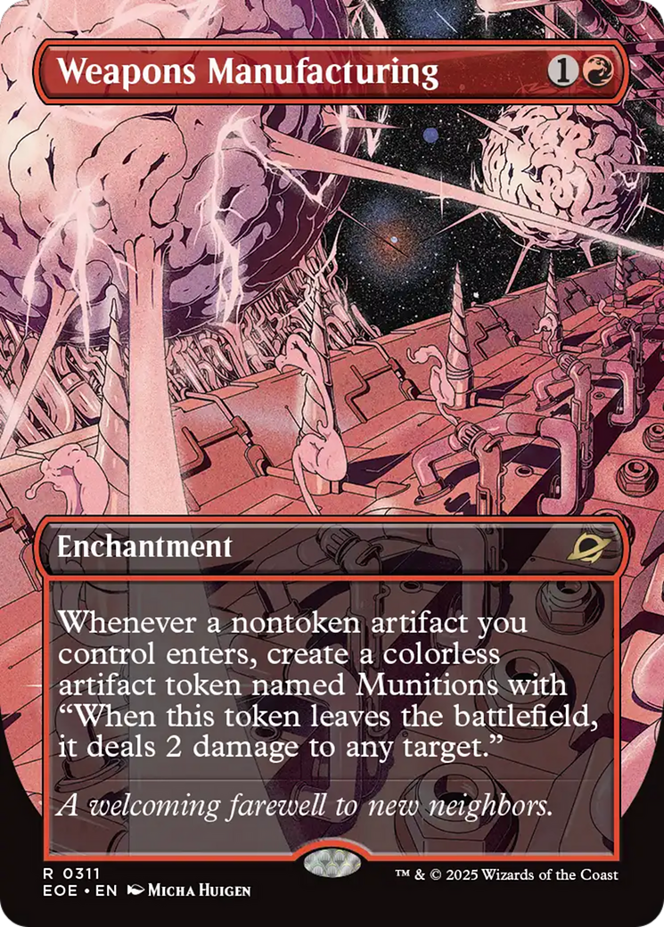 Weapons Manufacturing (Borderless) [Edge of Eternities] | Galaxy Games LLC