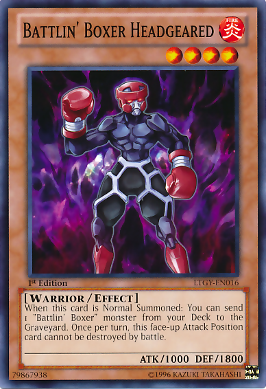 Battlin' Boxer Headgeared [LTGY-EN016] Common | Galaxy Games LLC