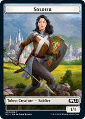 Soldier // Weird Double-Sided Token [Core Set 2021 Tokens] | Galaxy Games LLC