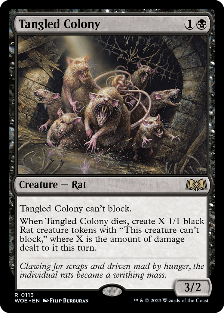 Tangled Colony [Wilds of Eldraine] | Galaxy Games LLC
