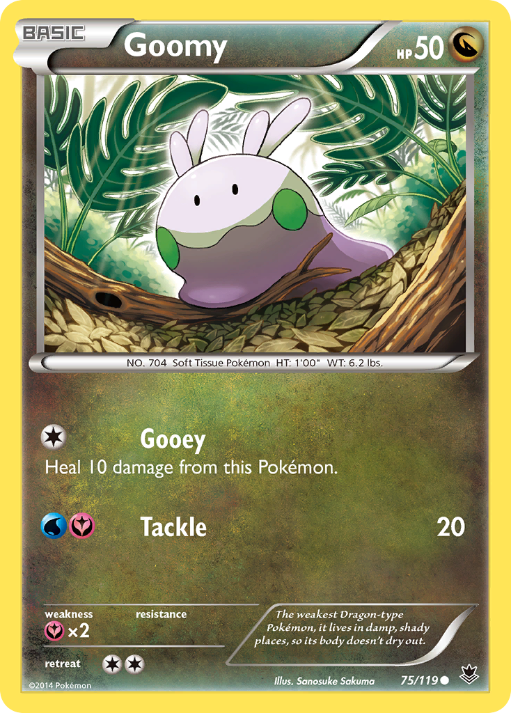 Goomy (75/119) [XY: Phantom Forces] | Galaxy Games LLC