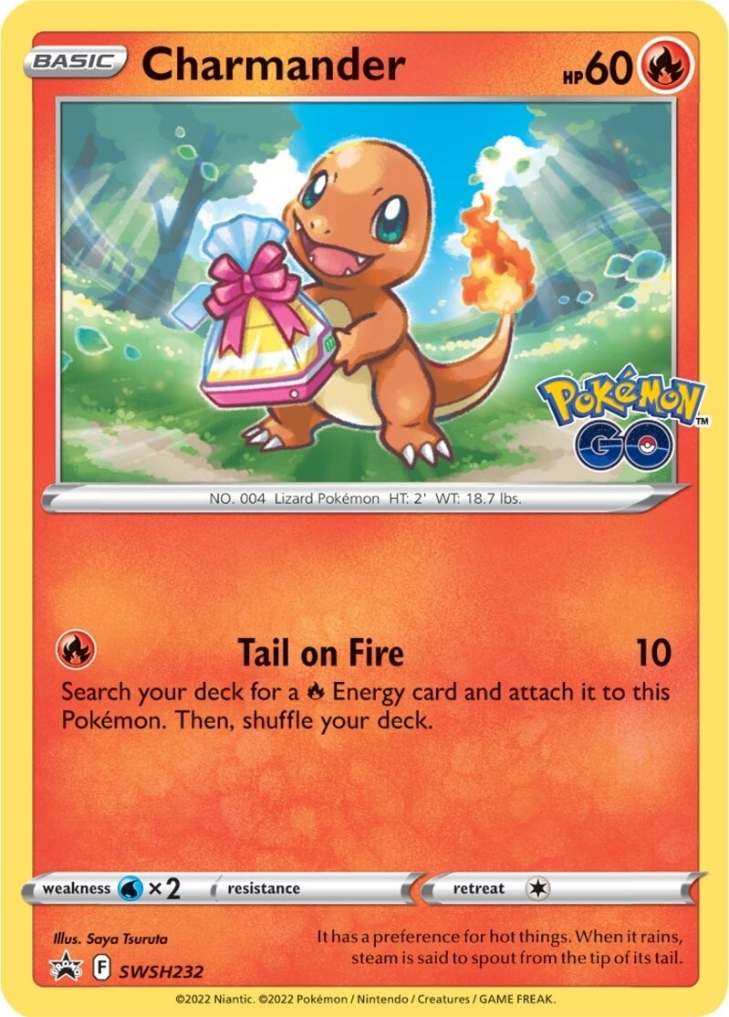 Charmander (SWSH232) [Sword & Shield: Black Star Promos] | Galaxy Games LLC