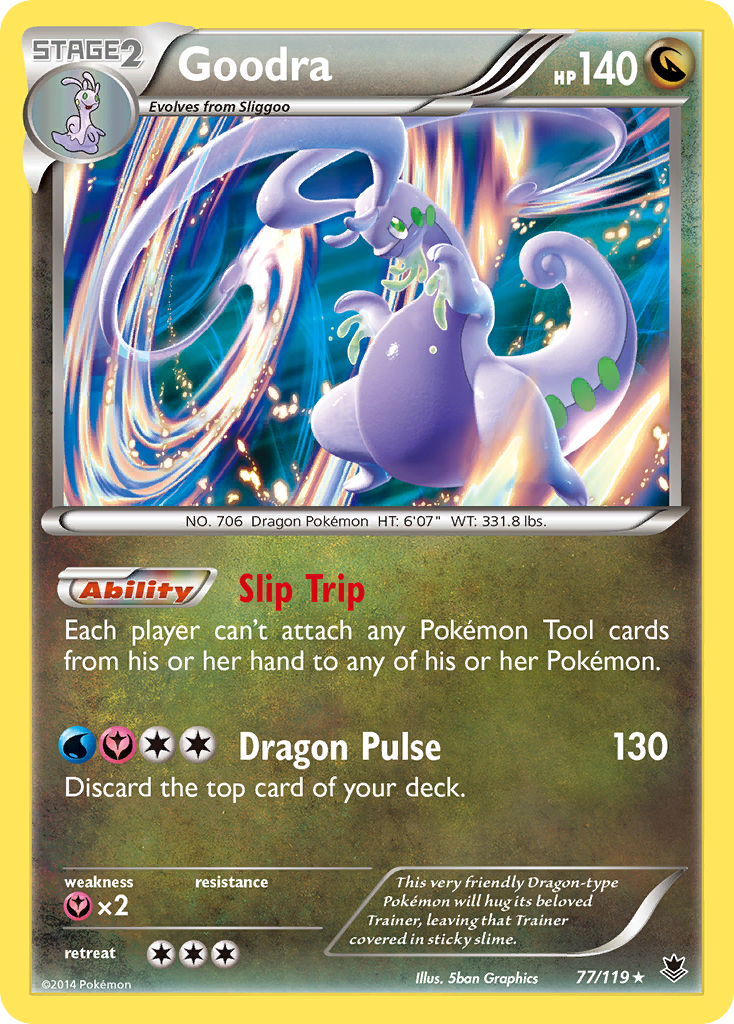 Goodra (77/119) [XY: Phantom Forces] | Galaxy Games LLC