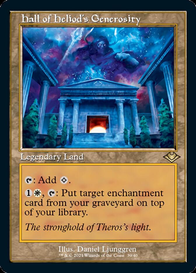 Hall of Heliod's Generosity (Retro Foil Etched) [Modern Horizons] | Galaxy Games LLC