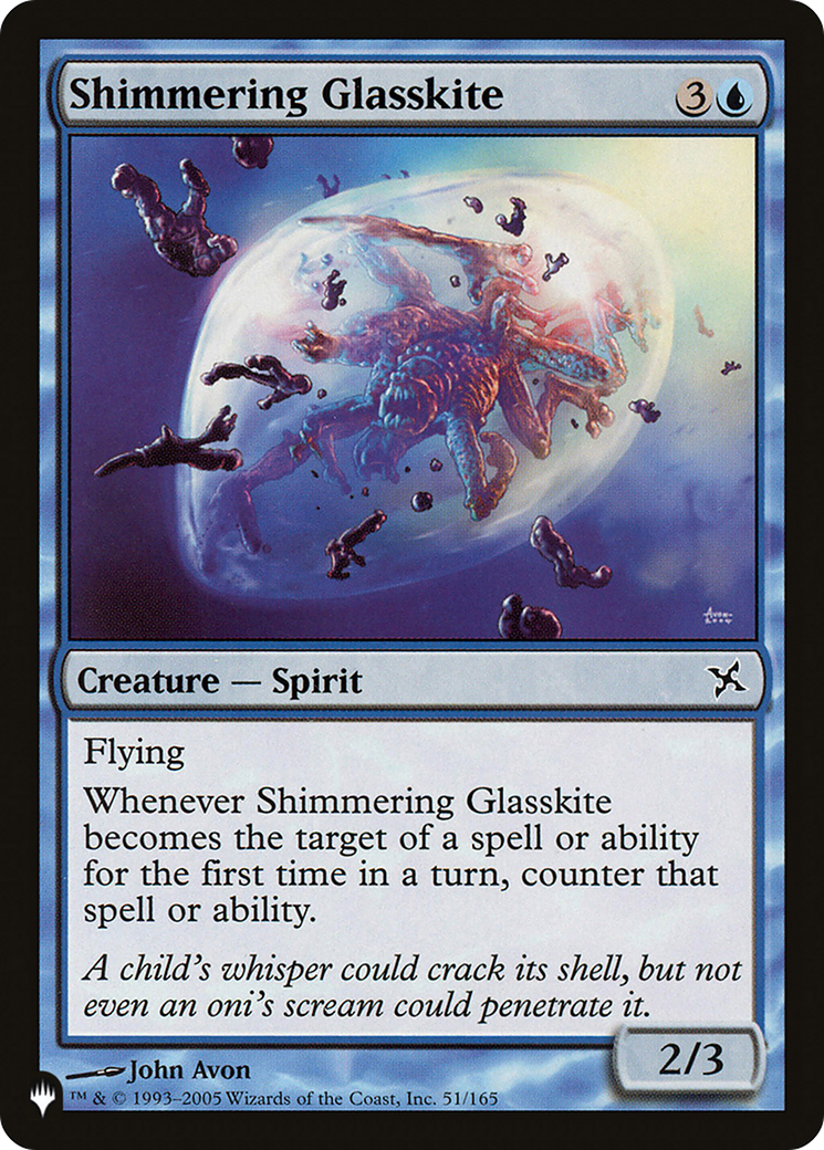 Shimmering Glasskite [The List] | Galaxy Games LLC