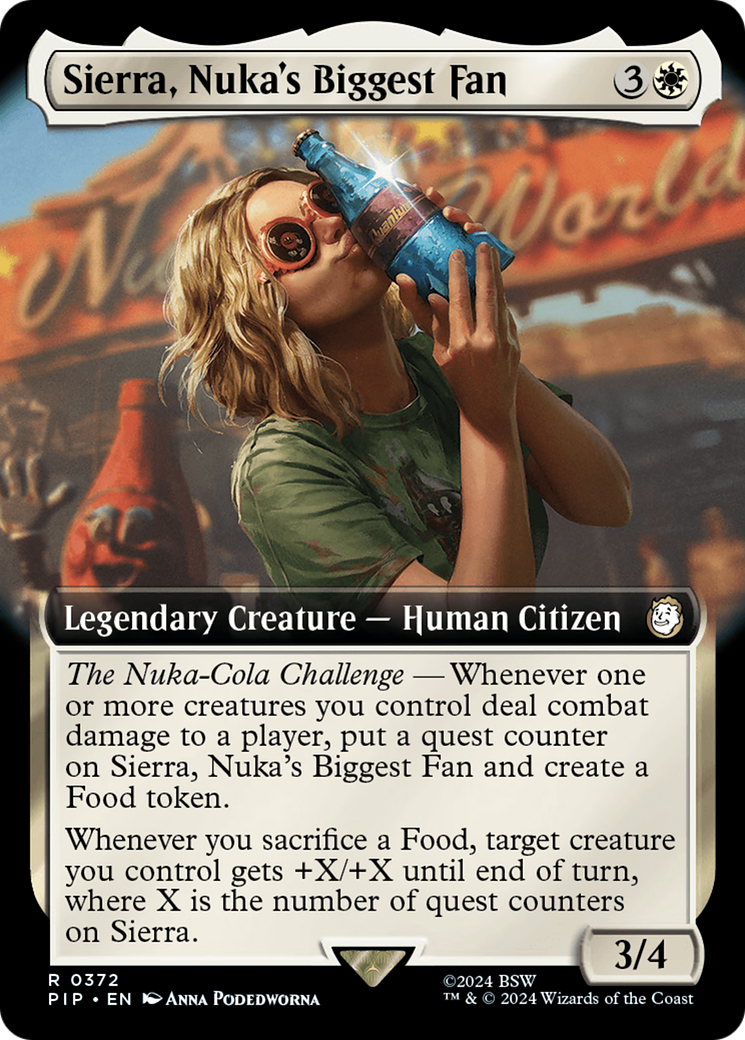 Sierra, Nuka's Biggest Fan (Extended Art) [Fallout] | Galaxy Games LLC