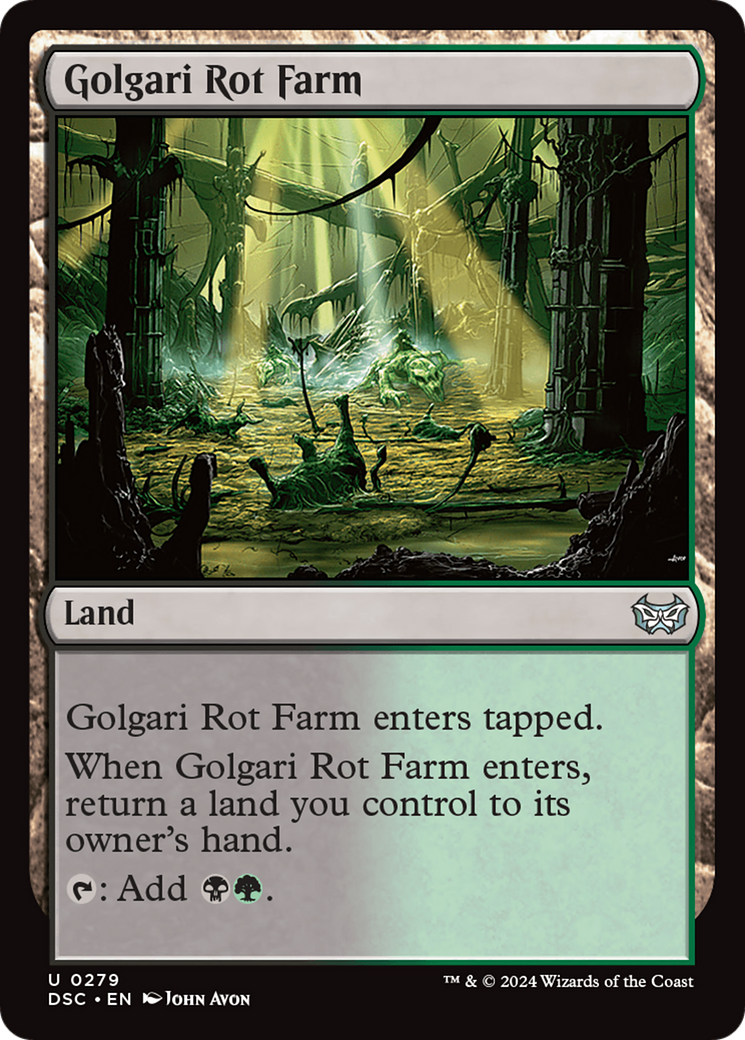 Golgari Rot Farm [Duskmourn: House of Horror Commander] | Galaxy Games LLC