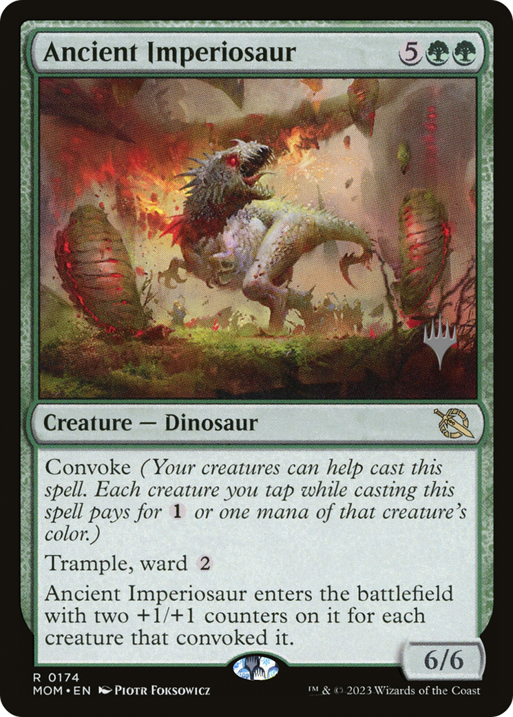 Ancient Imperiosaur (Promo Pack) [March of the Machine Promos] | Galaxy Games LLC