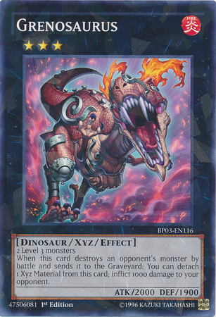 Grenosaurus [BP03-EN116] Shatterfoil Rare | Galaxy Games LLC