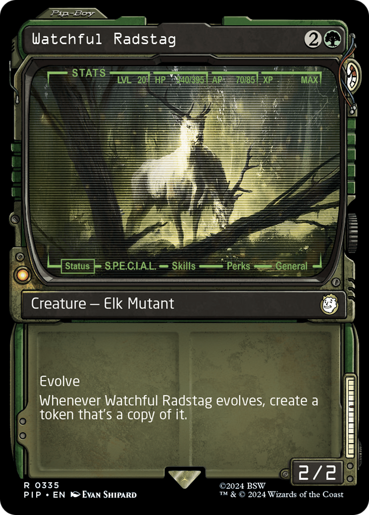 Watchful Radstag (Showcase) [Fallout] | Galaxy Games LLC