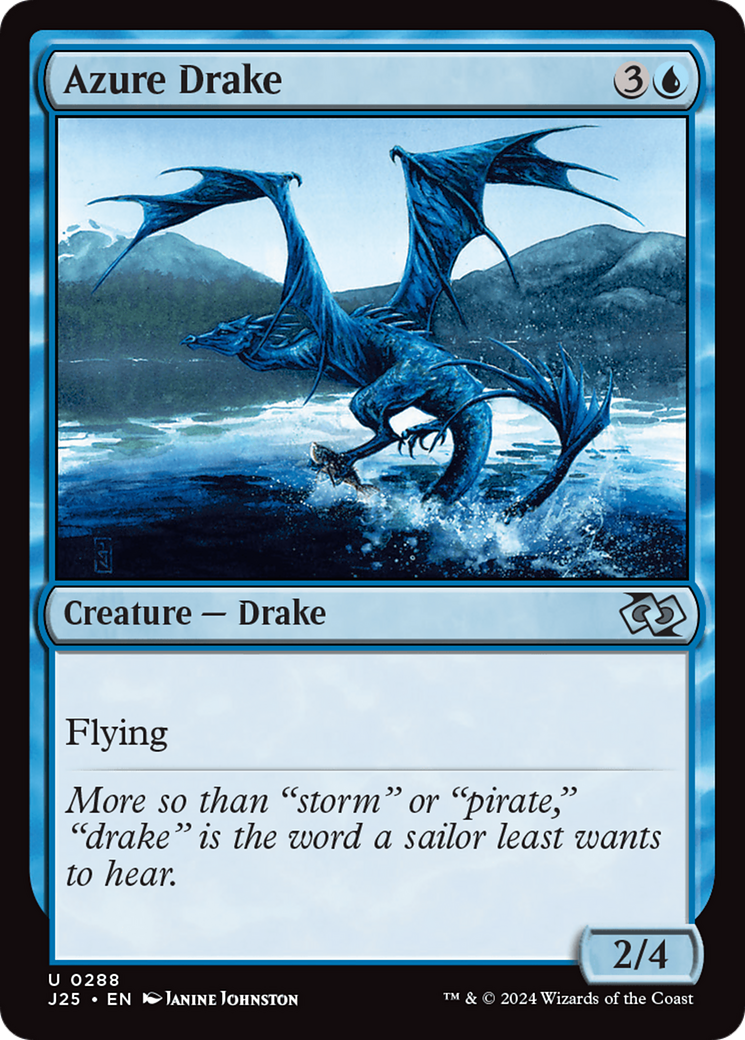 Azure Drake [Foundations Jumpstart] | Galaxy Games LLC