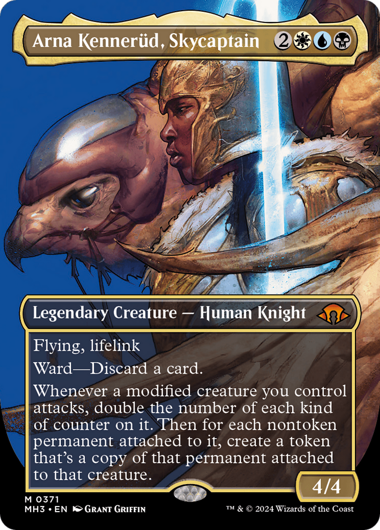 Arna Kennerud, Skycaptain (Borderless) [Modern Horizons 3] | Galaxy Games LLC