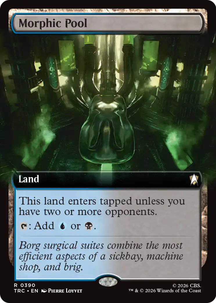 Morphic Pool (Extended Art) [Star Trek Commander] | Galaxy Games LLC
