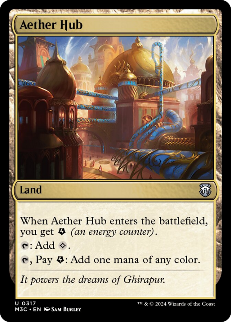 Aether Hub [Modern Horizons 3 Commander] | Galaxy Games LLC