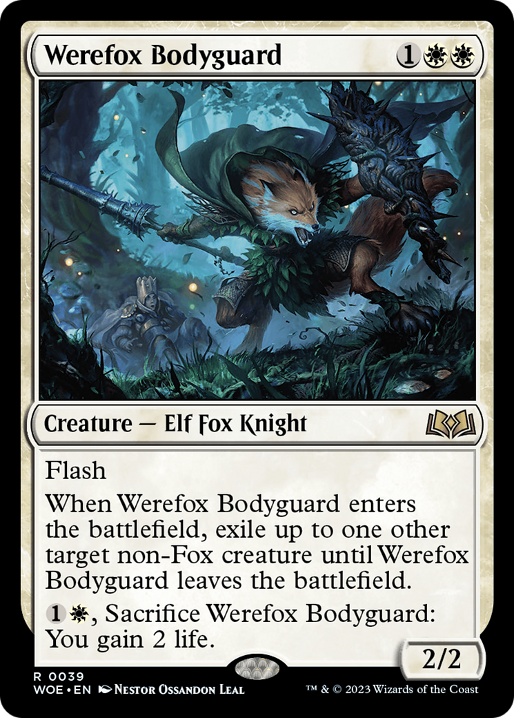 Werefox Bodyguard [Wilds of Eldraine] | Galaxy Games LLC