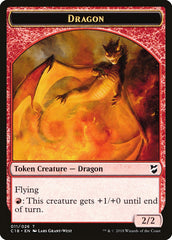 Dragon Egg // Dragon Double-Sided Token [Commander 2018 Tokens] | Galaxy Games LLC