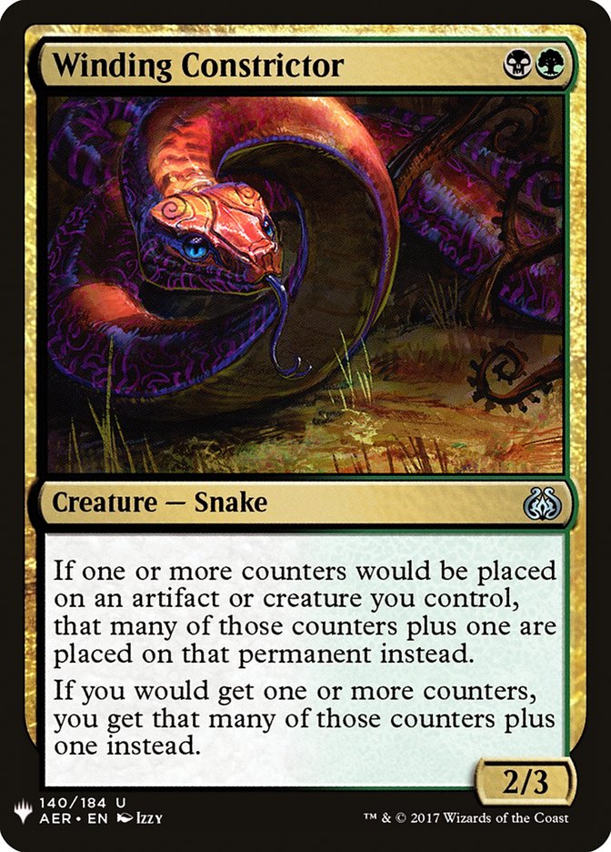 Winding Constrictor [Mystery Booster] | Galaxy Games LLC