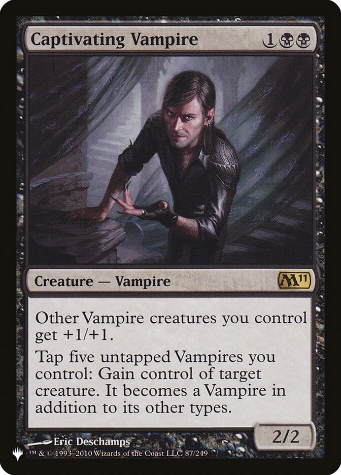 Captivating Vampire [The List] | Galaxy Games LLC