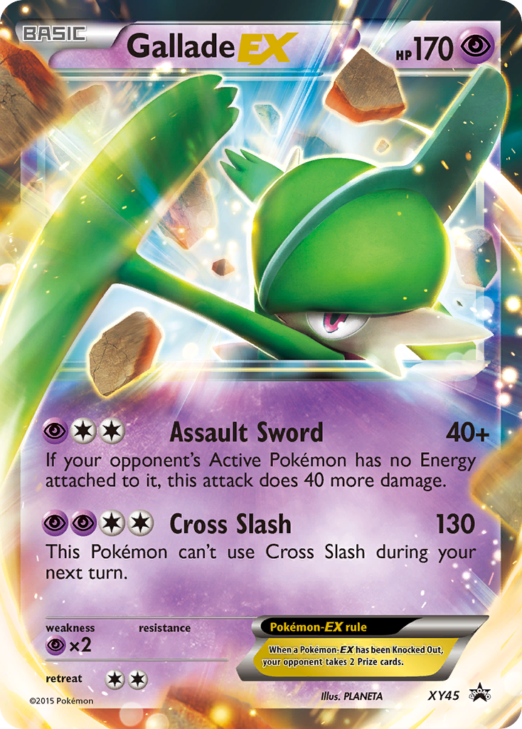 Gallade EX (XY45) [XY: Black Star Promos] | Galaxy Games LLC