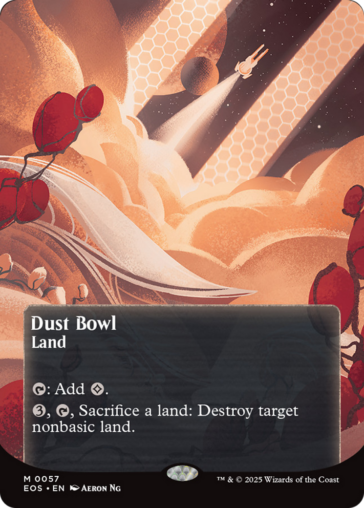 Dust Bowl (0057) (Borderless) [Edge of Eternities: Stellar Sights] | Galaxy Games LLC