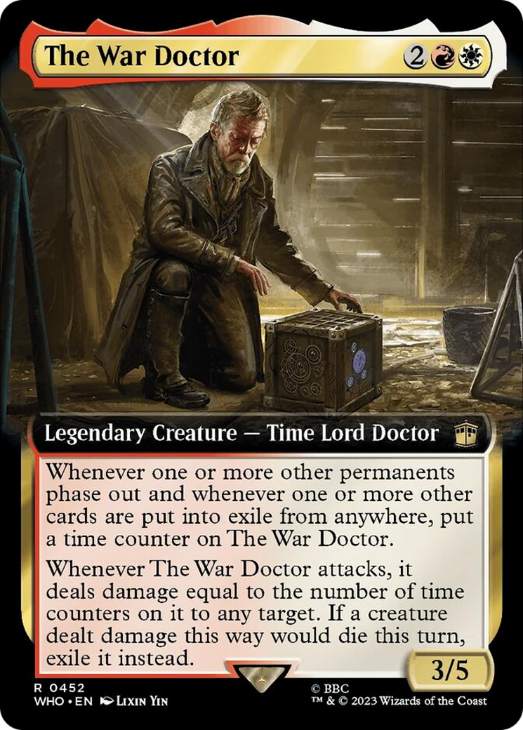 The War Doctor (Extended Art) [Doctor Who] | Galaxy Games LLC