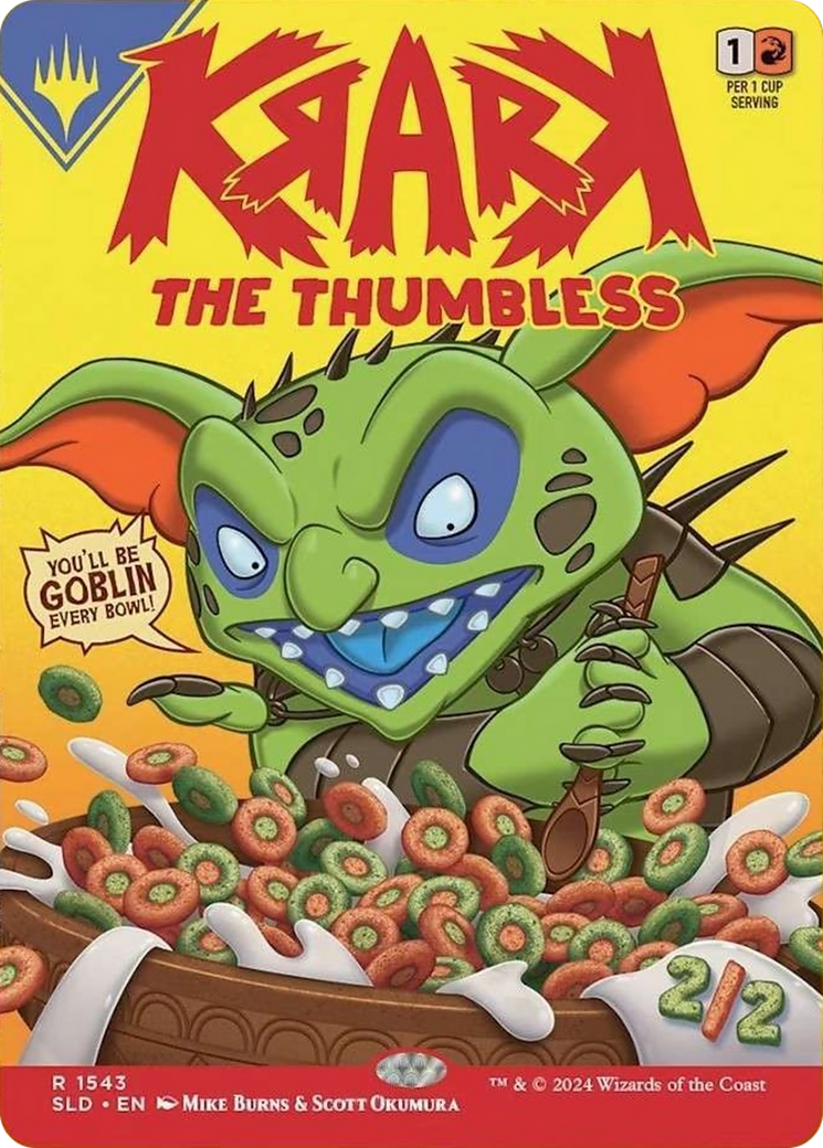 Krark, the Thumbless (Rainbow Foil) [Secret Lair Drop Series] | Galaxy Games LLC