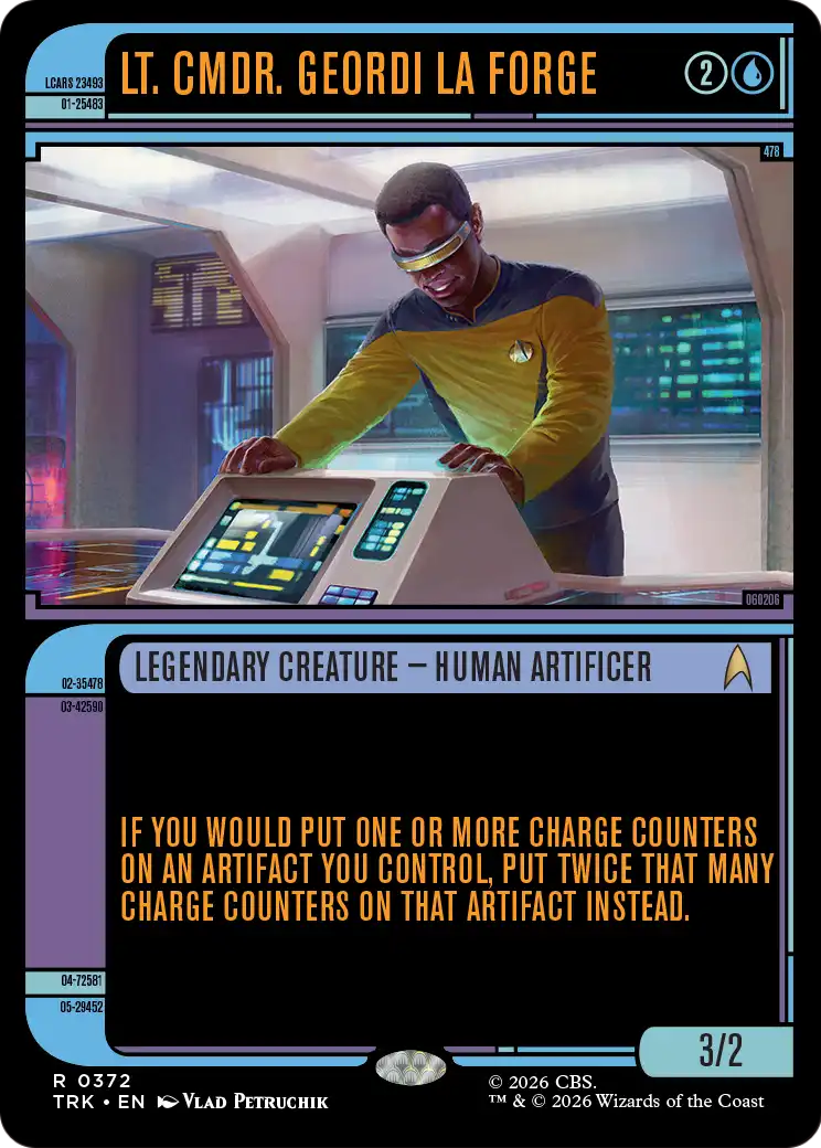 Lt. Cmdr. Geordi La Forge (Showcase) [Star Trek] | Galaxy Games LLC