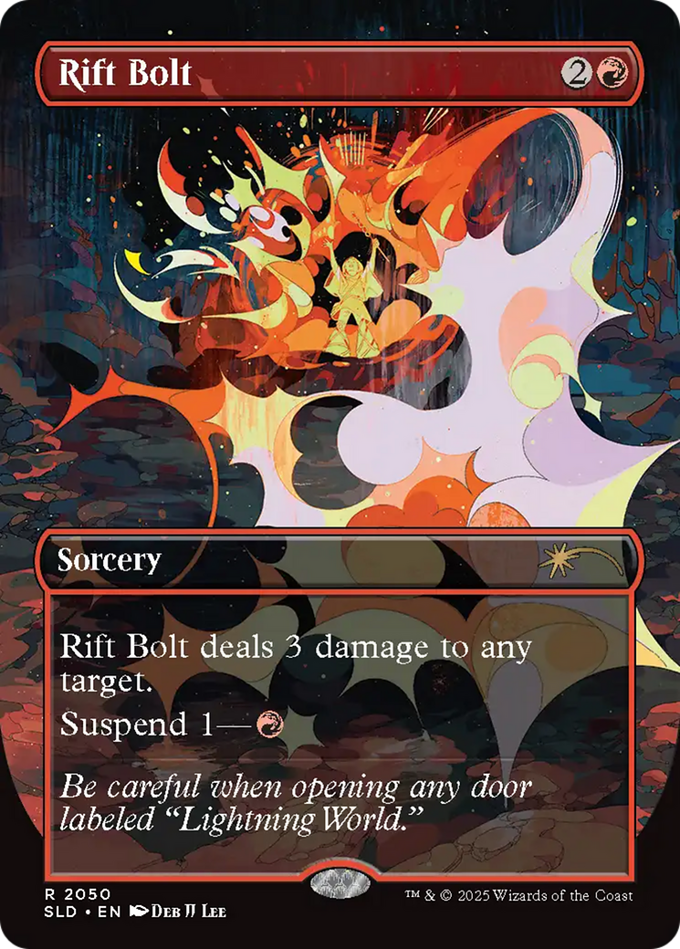 Rift Bolt (2050) (Rainbow Foil) [Secret Lair Drop Series] | Galaxy Games LLC