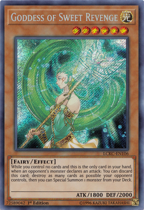 Goddess of Sweet Revenge [LCKC-EN106] Secret Rare | Galaxy Games LLC