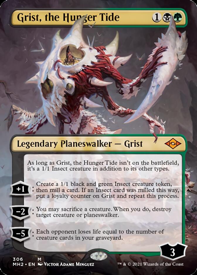 Grist, the Hunger Tide (Borderless) [Modern Horizons 2] | Galaxy Games LLC