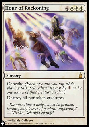 Hour of Reckoning [The List] | Galaxy Games LLC