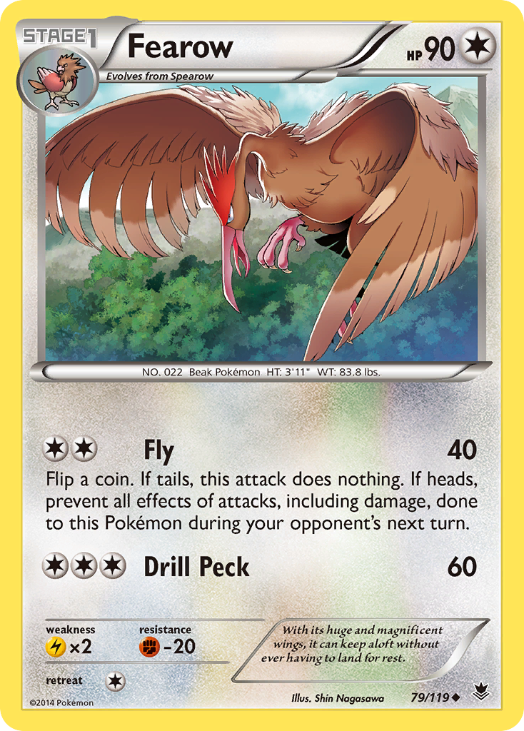 Fearow (79/119) [XY: Phantom Forces] | Galaxy Games LLC