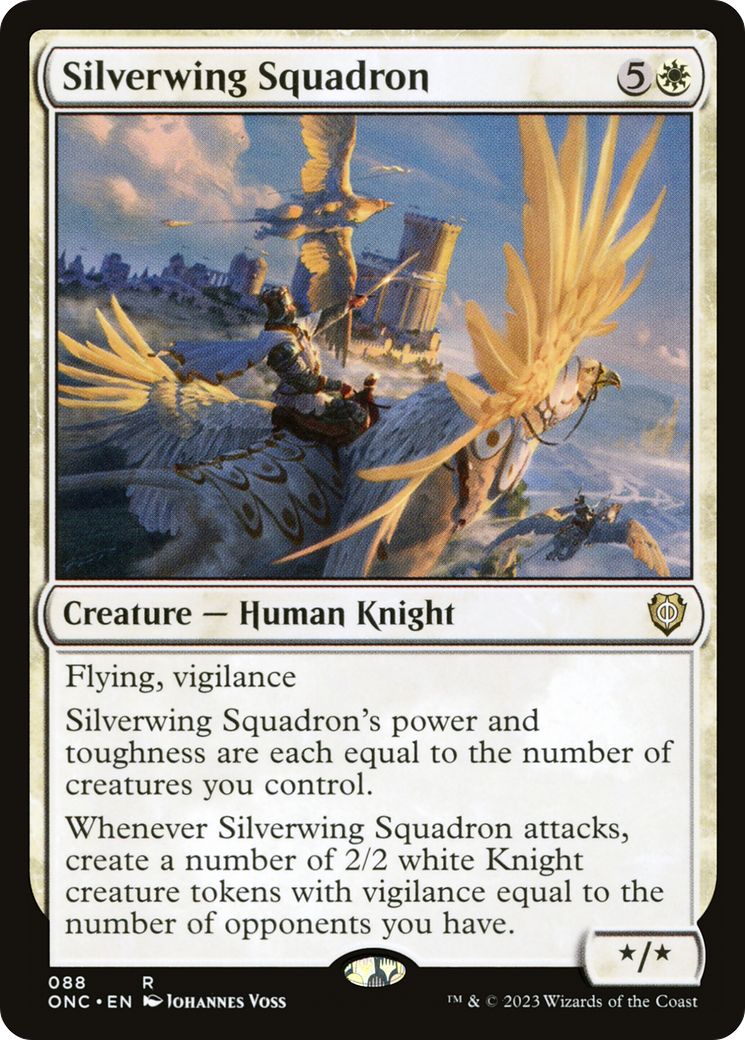 Silverwing Squadron [Phyrexia: All Will Be One Commander] | Galaxy Games LLC