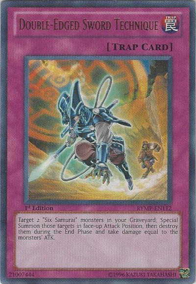 Double-Edged Sword Technique [RYMP-EN112] Ultra Rare | Galaxy Games LLC