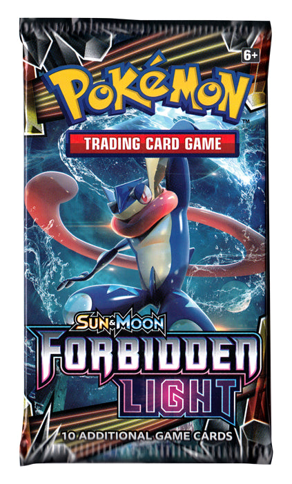 Sun & Moon: Forbidden Light - Booster Pack | Galaxy Games LLC