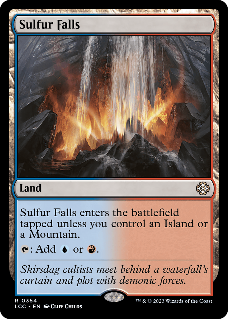 Sulfur Falls [The Lost Caverns of Ixalan Commander] | Galaxy Games LLC