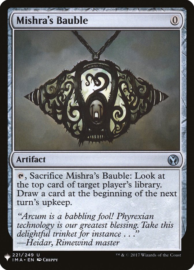 Mishra's Bauble [Mystery Booster] | Galaxy Games LLC