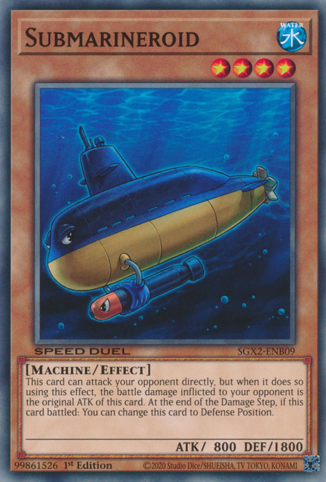 Submarineroid [SGX2-ENB09] Common | Galaxy Games LLC