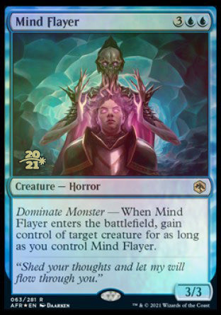 Mind Flayer [Dungeons & Dragons: Adventures in the Forgotten Realms Prerelease Promos] | Galaxy Games LLC