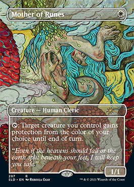 Mother of Runes (297) (Borderless) [Secret Lair Drop Series] | Galaxy Games LLC