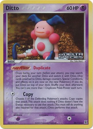 Ditto (38/113) (Stamped) [EX: Delta Species] | Galaxy Games LLC