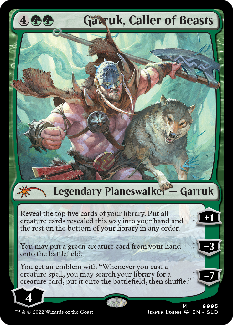 Garruk, Caller of Beasts [Secret Lair Drop Series] | Galaxy Games LLC