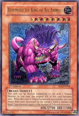 Behemoth the King of All Animals [FET-EN014] Ultimate Rare | Galaxy Games LLC