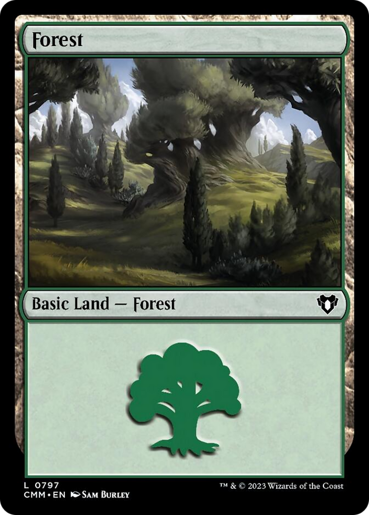 Forest (797) [Commander Masters] | Galaxy Games LLC