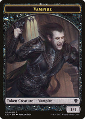 Eldrazi Spawn // Vampire Double-Sided Token [Commander 2017 Tokens] | Galaxy Games LLC