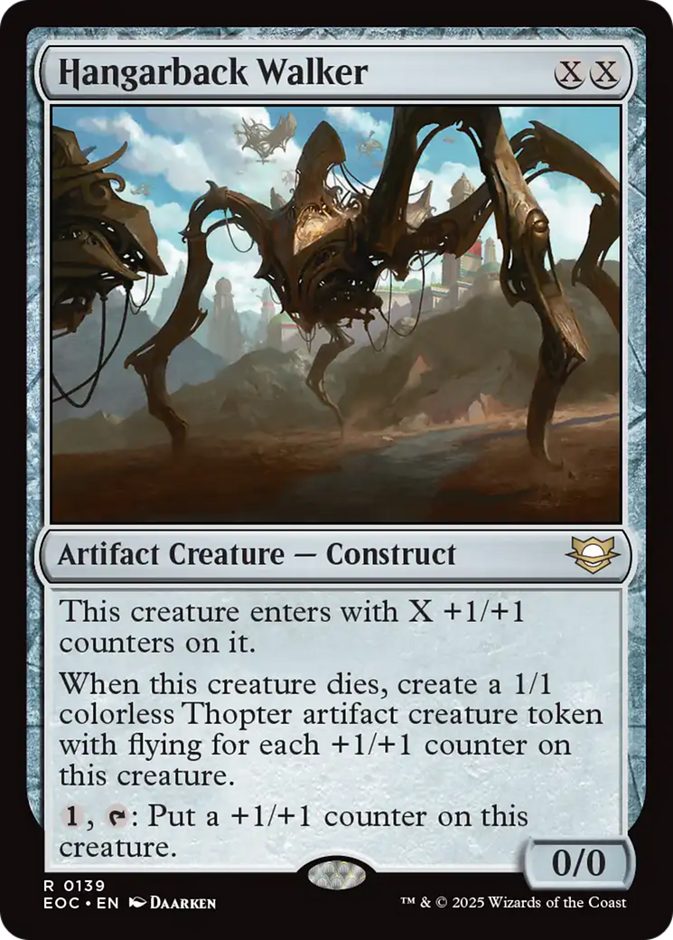 Hangarback Walker [Edge of Eternities Commander] | Galaxy Games LLC