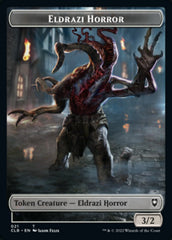 Horror // Eldrazi Horror Double-Sided Token [Commander Legends: Battle for Baldur's Gate Tokens] | Galaxy Games LLC