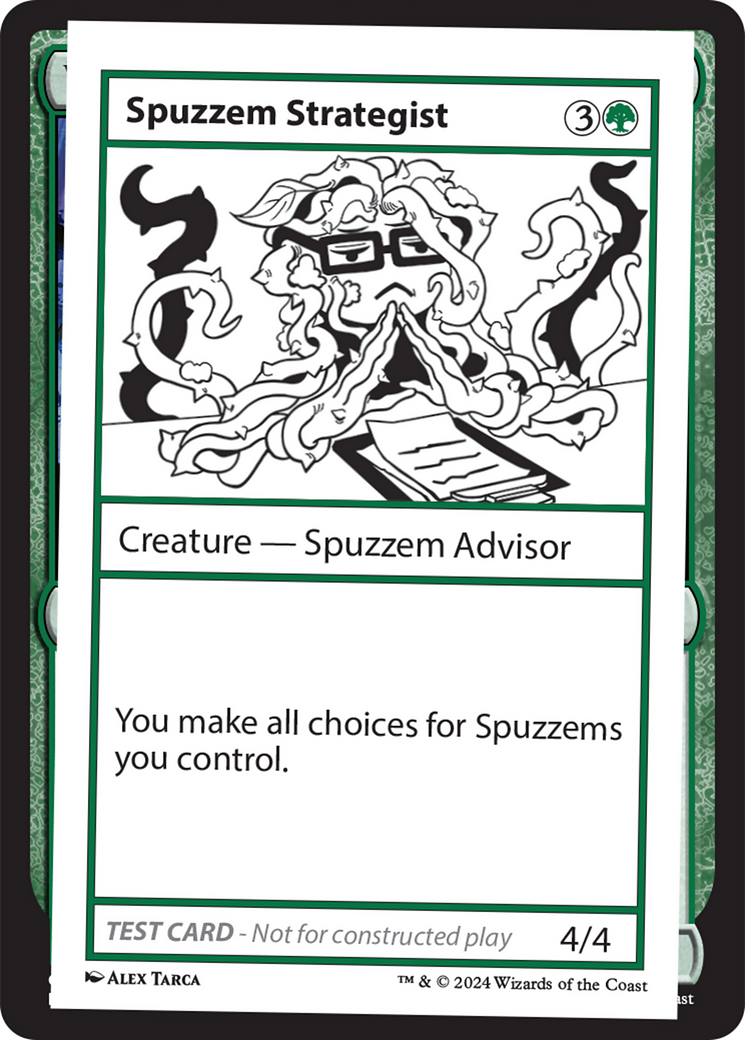 Spuzzem Strategist [Mystery Booster 2 Playtest Cards] | Galaxy Games LLC