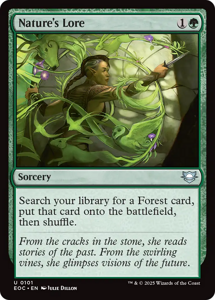 Nature's Lore [Edge of Eternities Commander] | Galaxy Games LLC